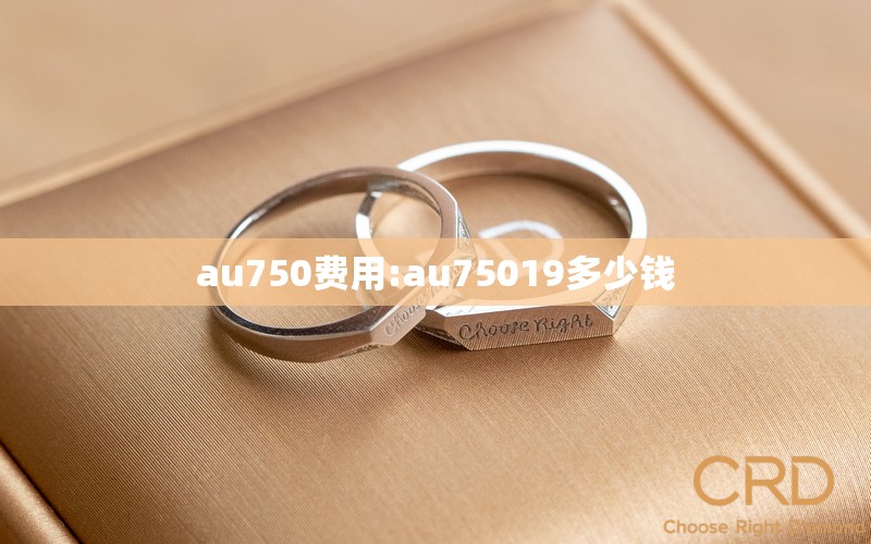 au750费用:au75019多少钱