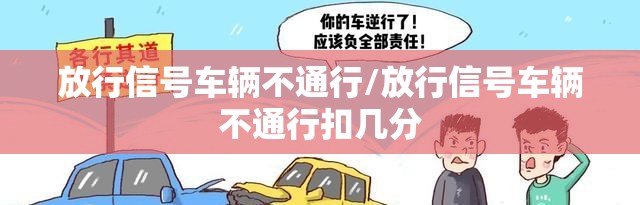放行信号车辆不通行/放行信号车辆不通行扣几分