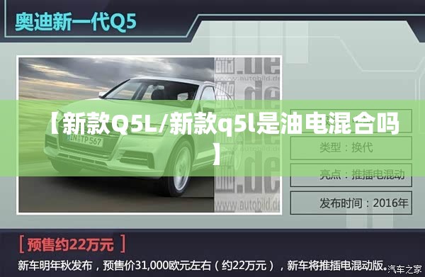 【新款Q5L/新款q5l是油电混合吗】