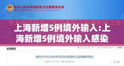 上海新增5例境外输入:上海新增5例境外输入感染者