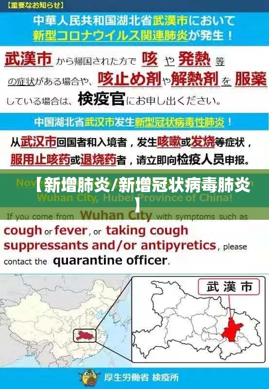 【新增肺炎/新增冠状病毒肺炎】