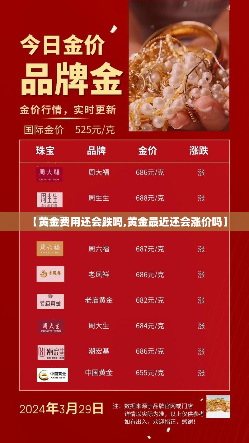 【黄金费用还会跌吗,黄金最近还会涨价吗】