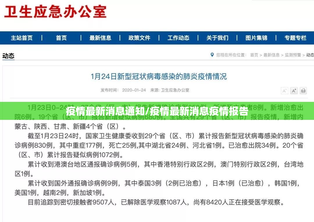 疫情最新消息通知/疫情最新消息疫情报告