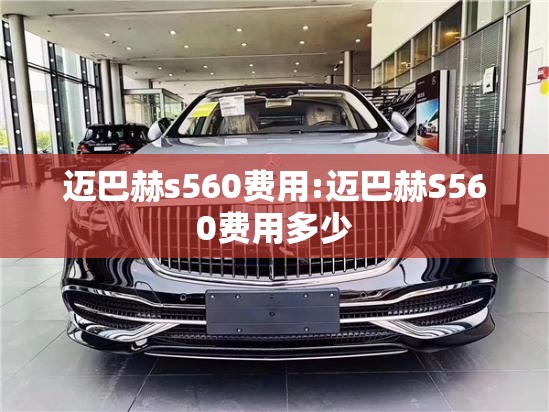 迈巴赫s560费用:迈巴赫S560费用多少