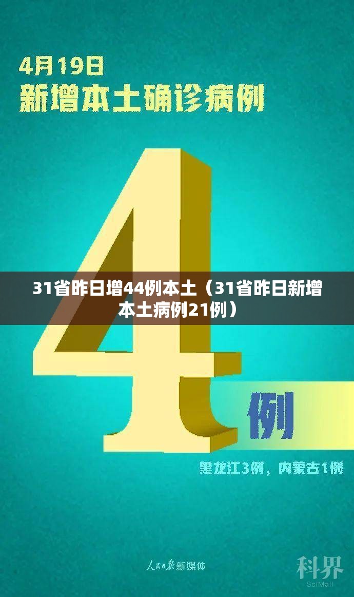 31省昨日增44例本土（31省昨日新增本土病例21例）