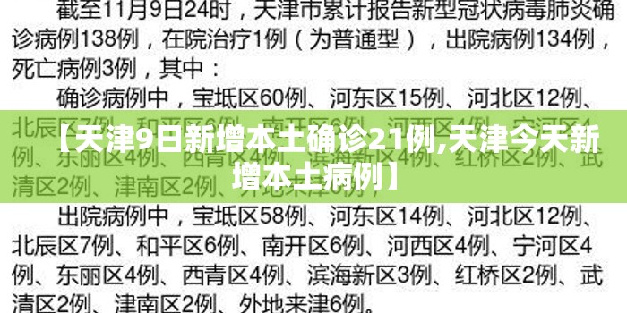 【天津9日新增本土确诊21例,天津今天新增本土病例】