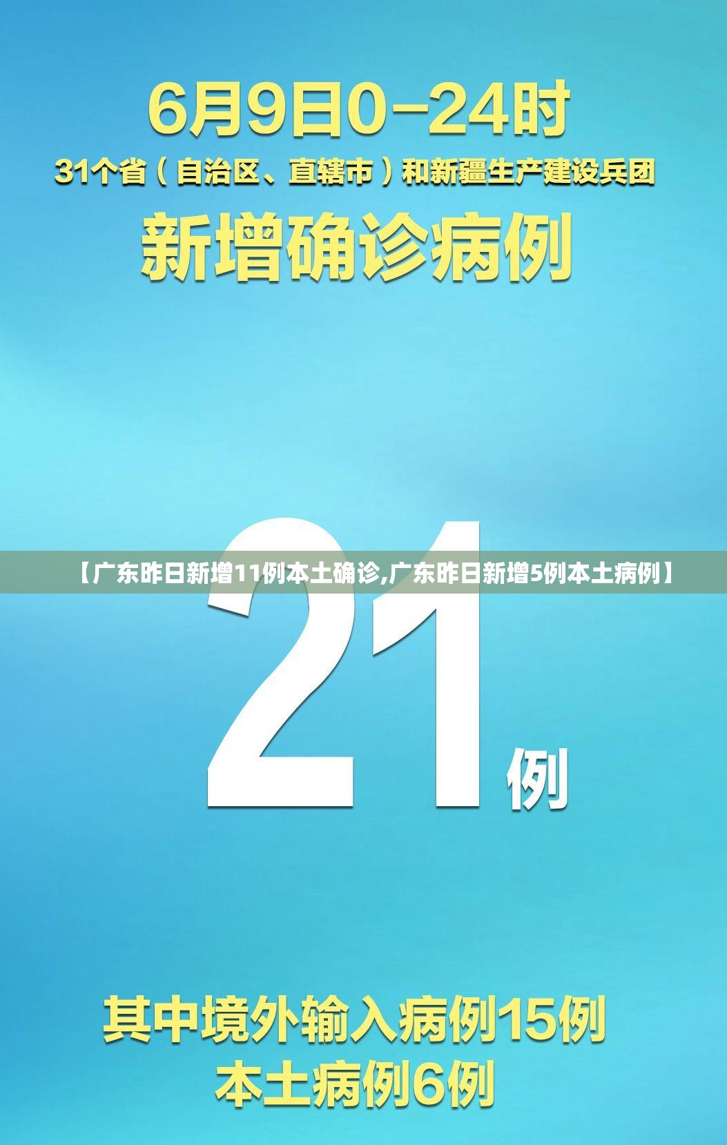 【广东昨日新增11例本土确诊,广东昨日新增5例本土病例】