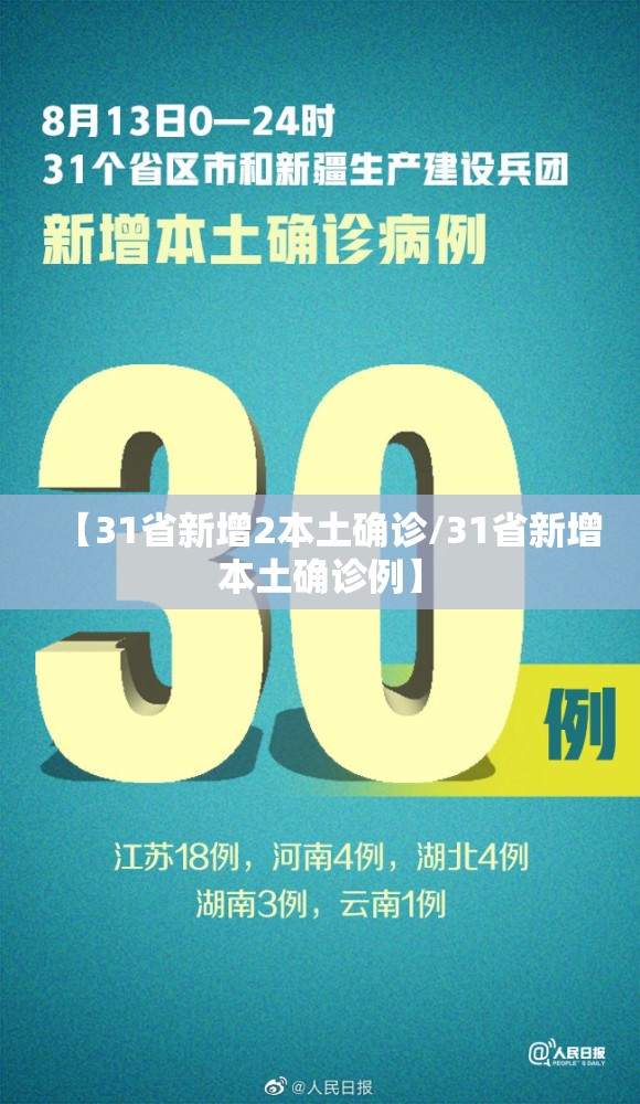 【31省新增2本土确诊/31省新增本土确诊例】