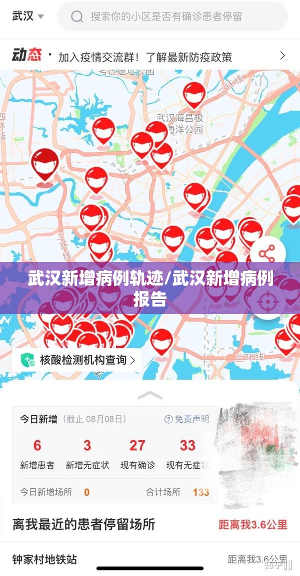 武汉新增病例轨迹/武汉新增病例报告