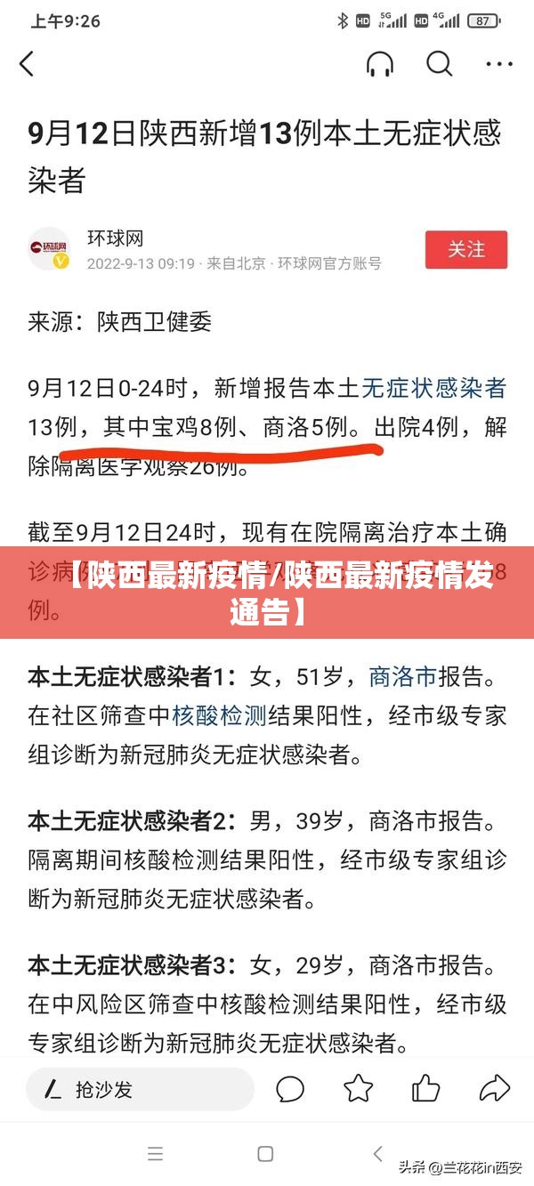 【陕西最新疫情/陕西最新疫情发通告】
