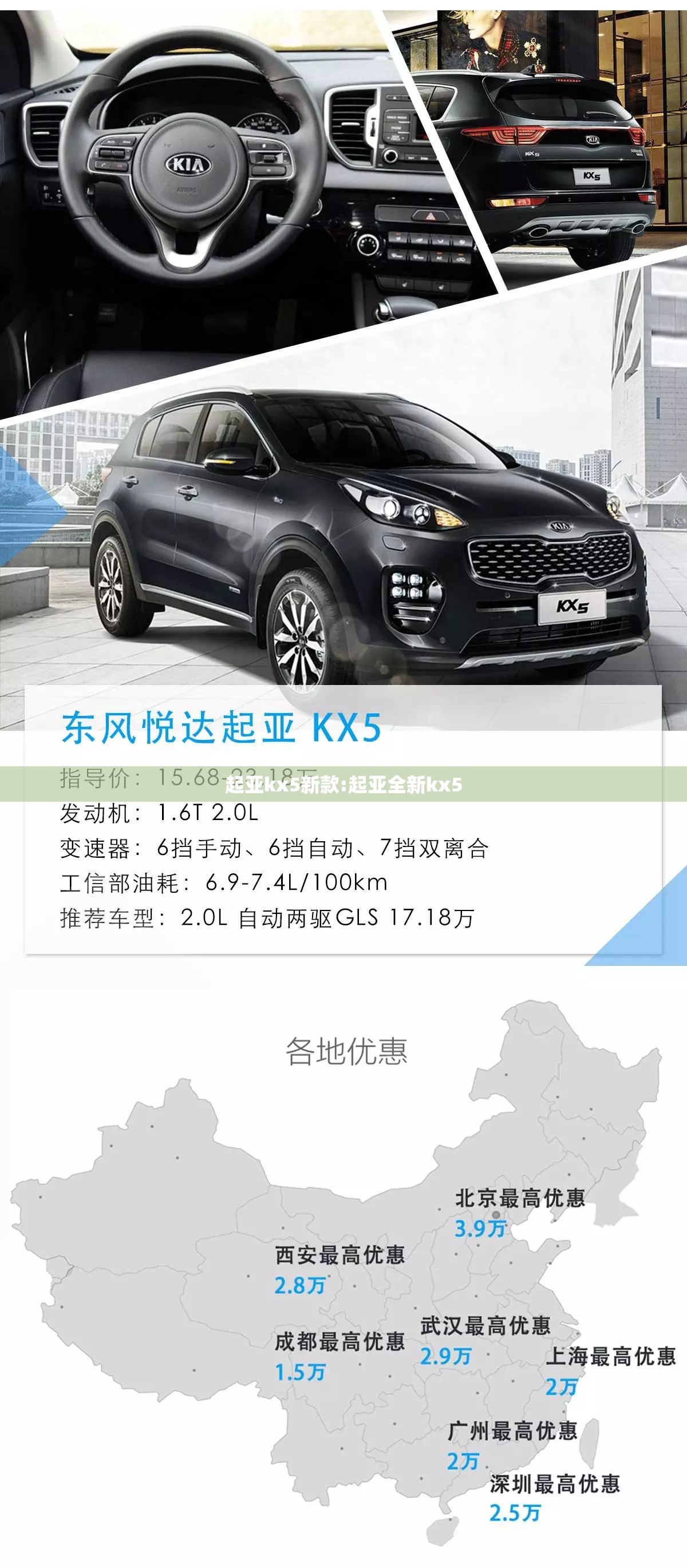 起亚kx5新款:起亚全新kx5