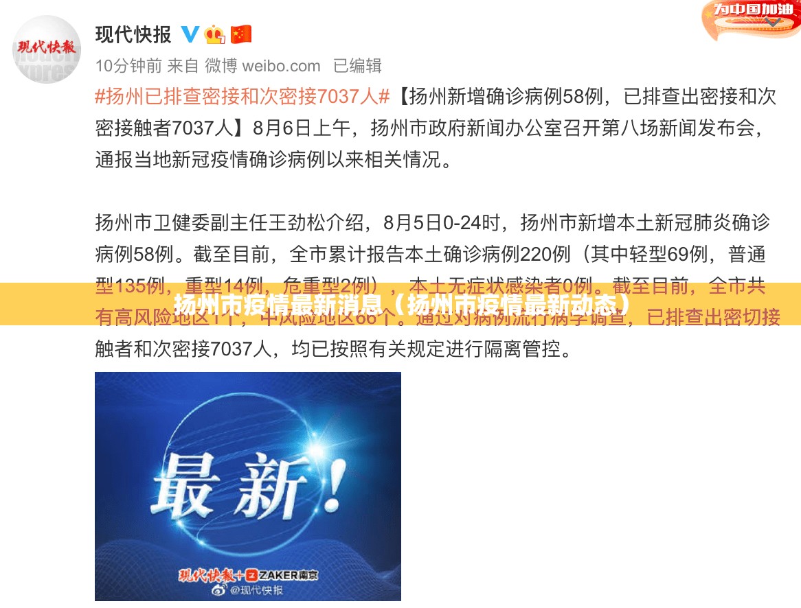 扬州市疫情最新消息(扬州市疫情最新动态) 扬州市疫情最新消息(扬州市疫情最新动态)