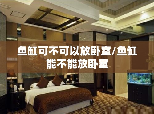 鱼缸可不可以放卧室/鱼缸能不能放卧室