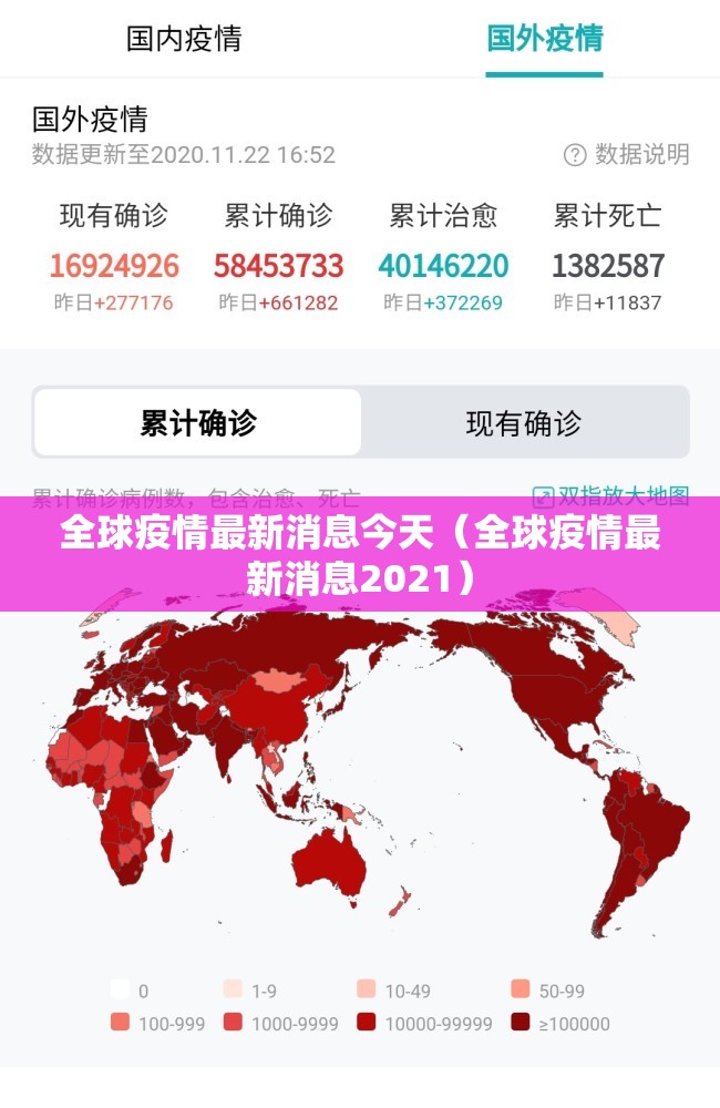 全球疫情最新消息今天（全球疫情最新消息2021）
