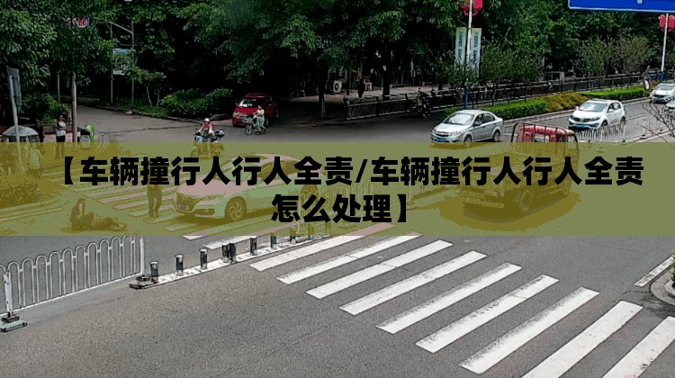【车辆撞行人行人全责/车辆撞行人行人全责怎么处理】 【车辆撞行人行人全责/车辆撞行人行人全责怎么处理】