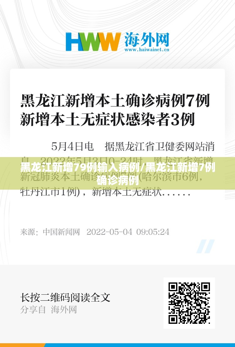 黑龙江新增79例输入病例/黑龙江新增7例确诊病例