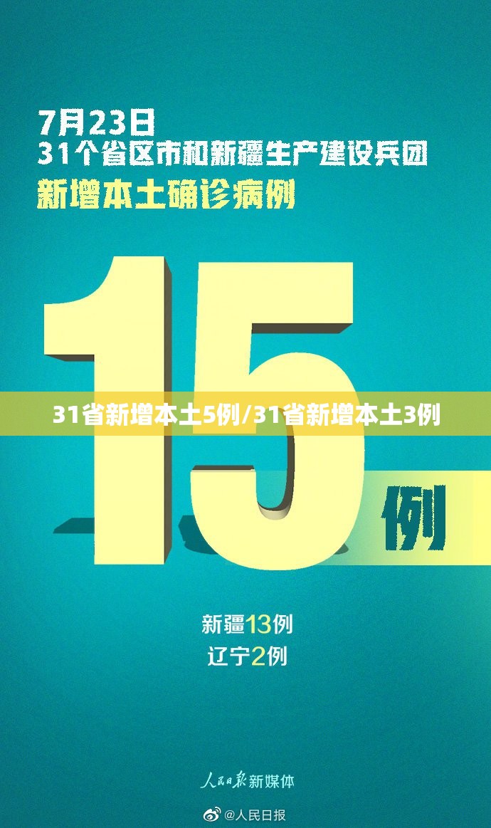 31省新增本土5例/31省新增本土3例