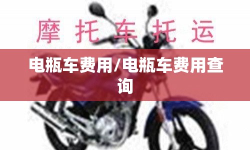 电瓶车费用/电瓶车费用查询