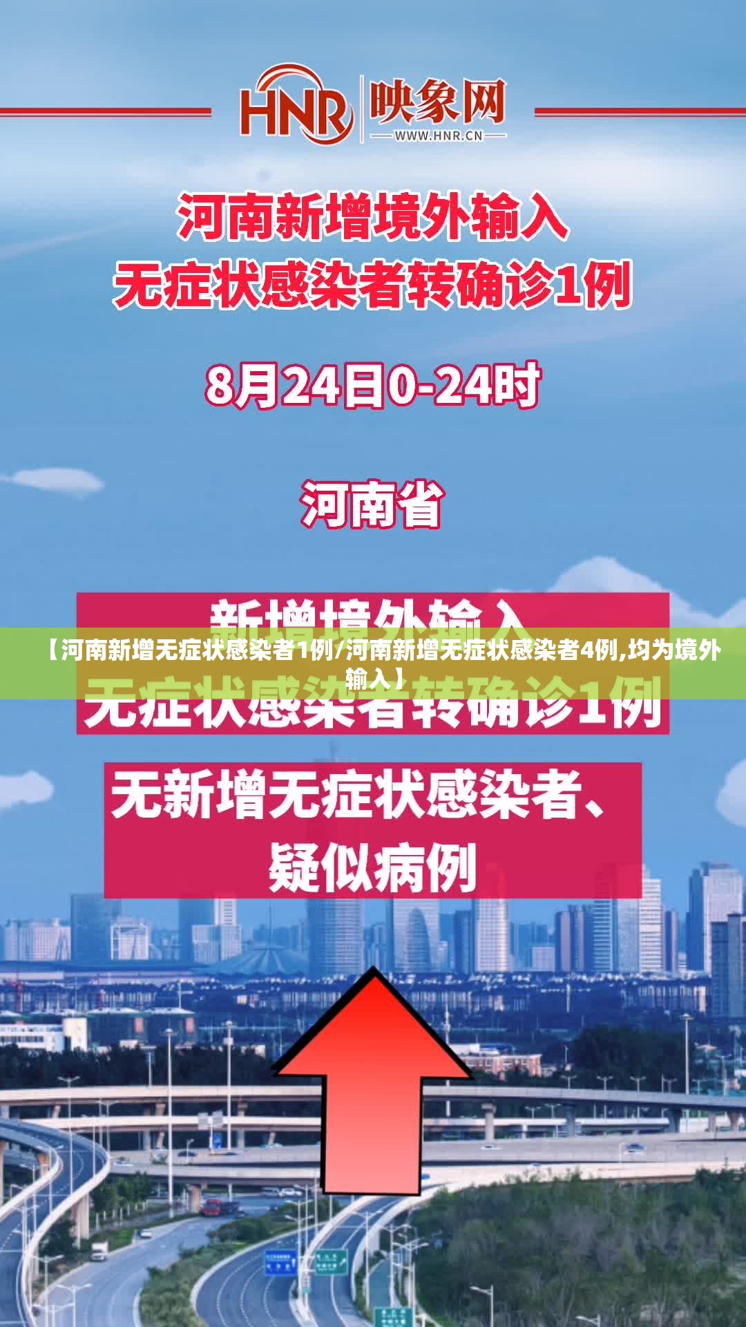 【河南新增无症状感染者1例/河南新增无症状感染者4例,均为境外输入】