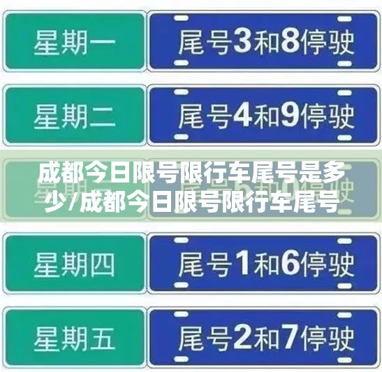 成都今日限号限行车尾号是多少/成都今日限号限行车尾号是多少2023