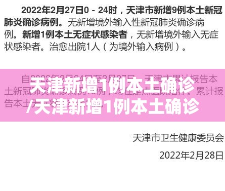 天津新增1例本土确诊/天津新增1例本土确诊病例