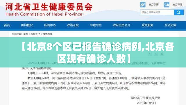 【北京8个区已报告确诊病例,北京各区现有确诊人数】
