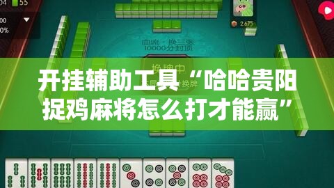 开挂辅助工具“哈哈贵阳捉鸡麻将怎么打才能赢”2026开挂教程步骤