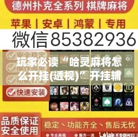 玩家必读“哈灵麻将怎么开挂(透视)”开挂辅助脚本+详细开挂安装教程