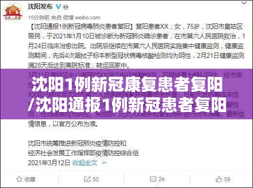 沈阳1例新冠康复患者复阳/沈阳通报1例新冠患者复阳