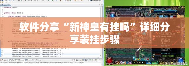 软件分享“新神皇有挂吗”详细分享装挂步骤