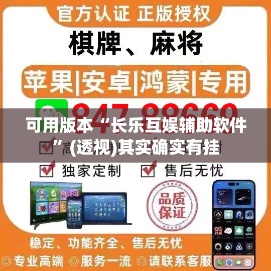 可用版本“长乐互娱辅助软件”(透视)其实确实有挂