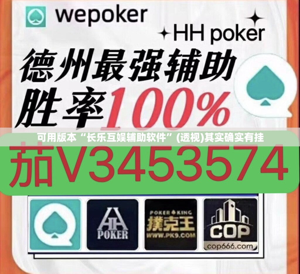 可用版本“长乐互娱辅助软件”(透视)其实确实有挂
