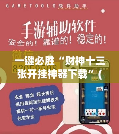 一键必胜“财神十三张开挂神器下载”(辅助神器)开挂详细教程