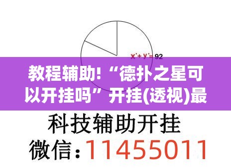教程辅助!“德扑之星可以开挂吗”开挂(透视)最新辅助详细
