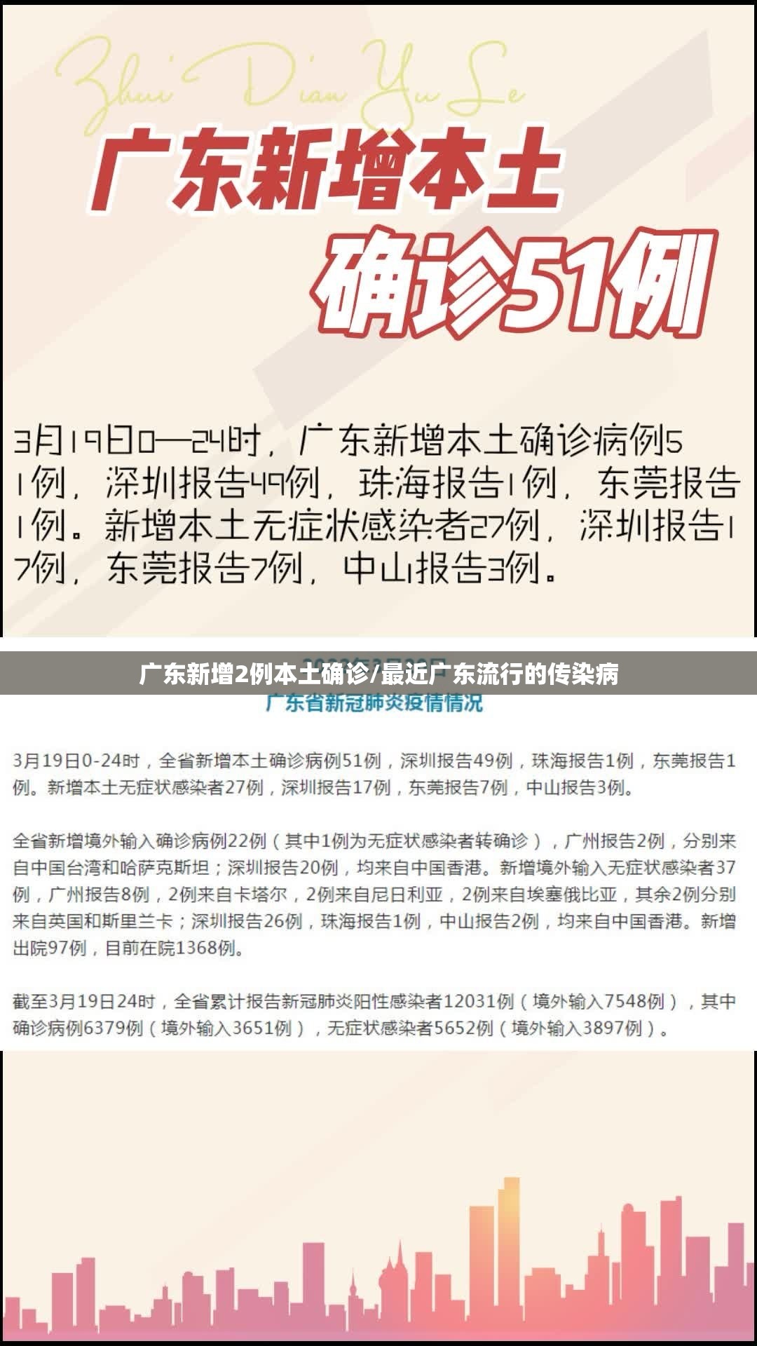 广东新增2例本土确诊/最近广东流行的传染病