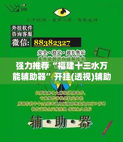 强力推荐“福建十三水万能辅助器”开挂(透视)辅助神器