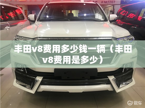 丰田v8费用多少钱一辆（丰田v8费用是多少）