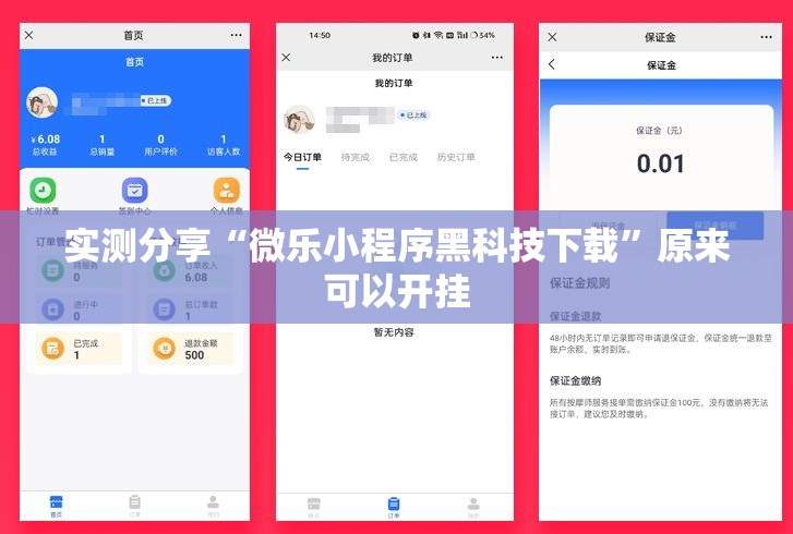 实测分享“微乐小程序黑科技下载”原来可以开挂