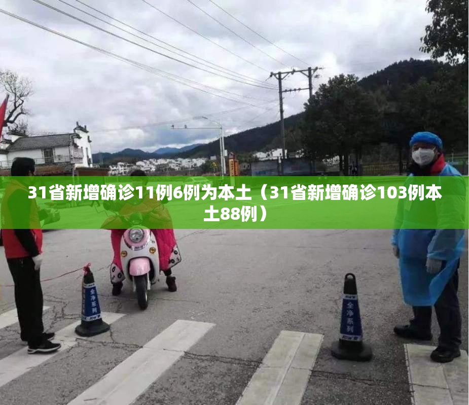 31省新增确诊11例6例为本土（31省新增确诊103例本土88例）