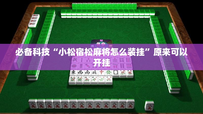 必备科技“小松宿松麻将怎么装挂”原来可以开挂