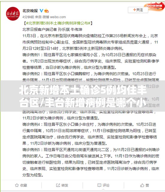 北京新增本土确诊5例均住丰台区/丰台新增病例是哪个小区的