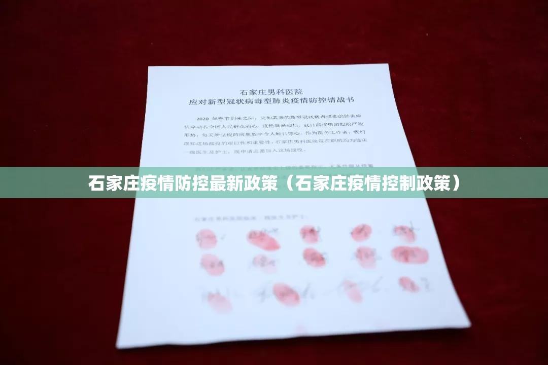 石家庄疫情防控最新政策（石家庄疫情控制政策）
