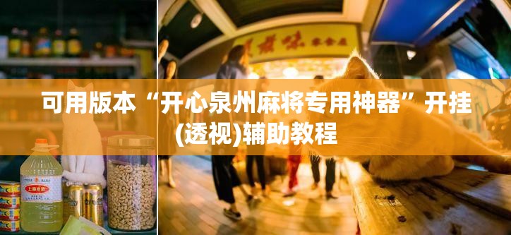 可用版本“开心泉州麻将专用神器	”开挂(透视)辅助教程