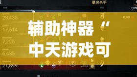 辅助神器“中天游戏可以开挂吗”开挂(透视)辅助教程