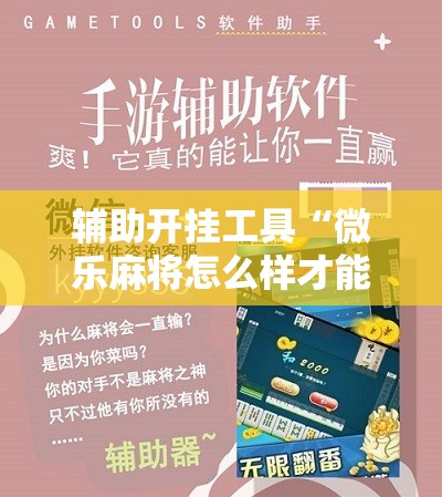 辅助开挂工具“微乐麻将怎么样才能一直赢”开挂辅助脚本+详细开挂安装教程