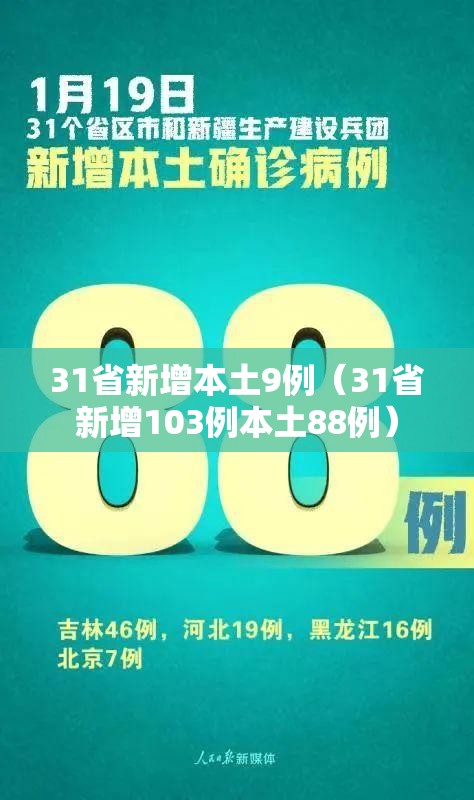 31省新增本土9例（31省新增103例本土88例）