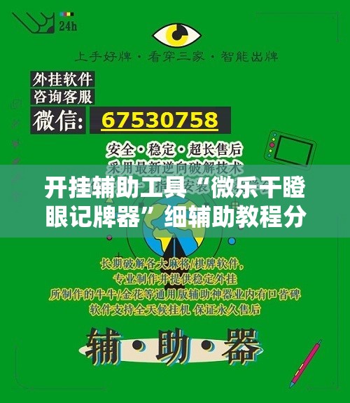 开挂辅助工具“微乐干瞪眼记牌器”细辅助教程分享