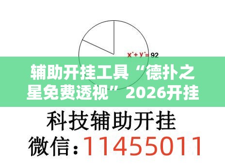 辅助开挂工具“德扑之星免费透视”2026开挂教程步骤