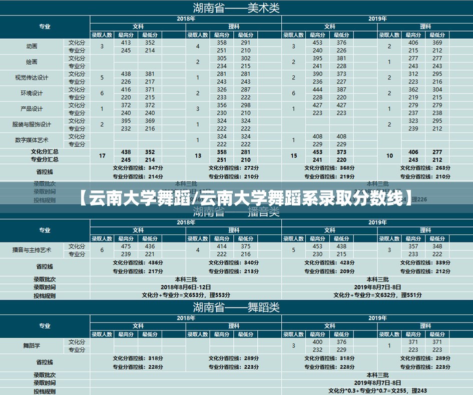 【云南大学舞蹈/云南大学舞蹈系录取分数线】