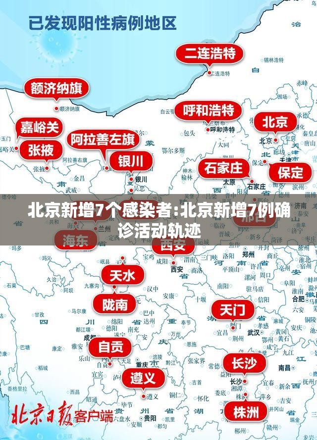 北京新增7个感染者:北京新增7例确诊活动轨迹
